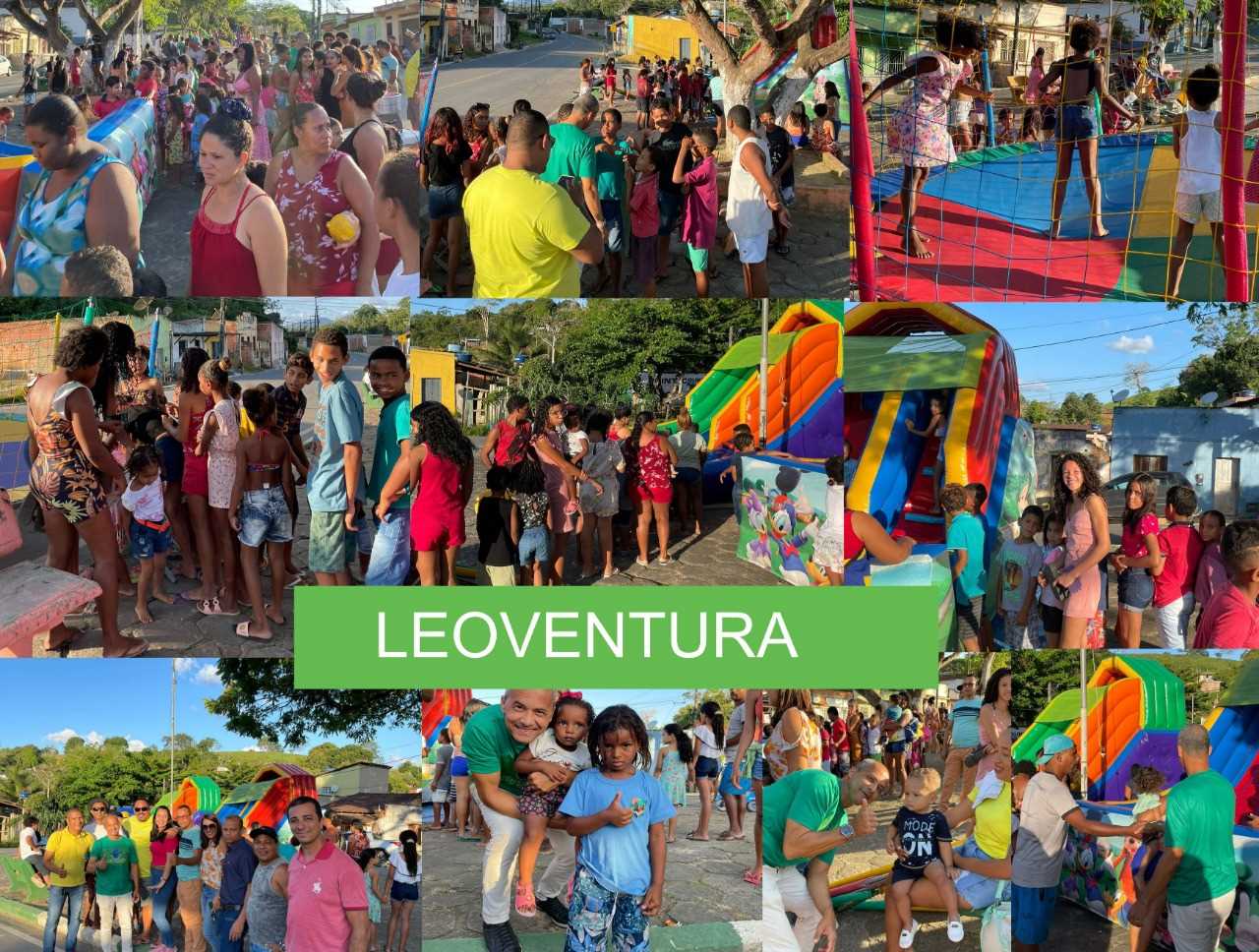 Camacã: Prefeitura leva mais uma vez alegria e diversão   para as crianças da sede e distritos